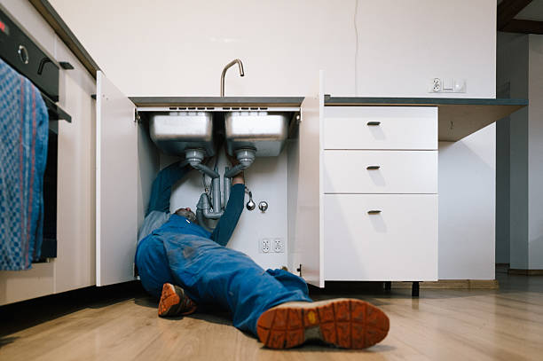 Professional Leak Detection technician working in Millington, MD